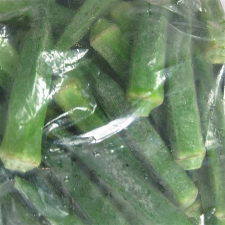 Frozen okra locks in freshness