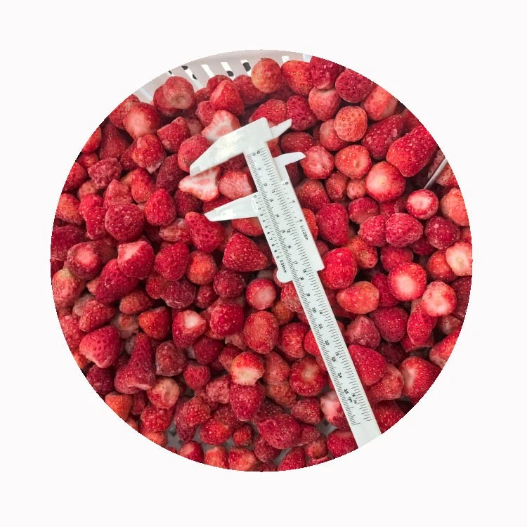 bulk frozen strawberries for commercial food production
